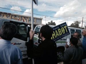 Chabot blocked uhaul