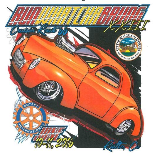 Run Whatcha Brung Flyer 2016